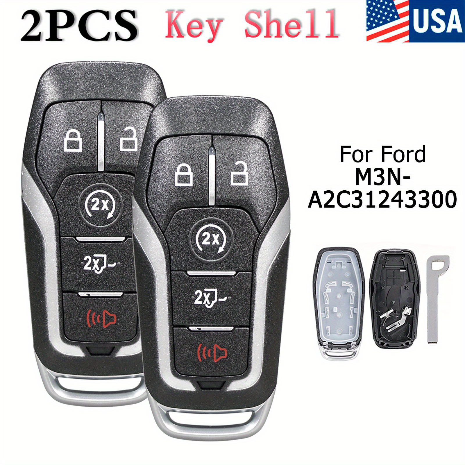 Key Fob Remote For 2015-2017 Ford F-150 – 164-R8117 / M3N-A2C31243300