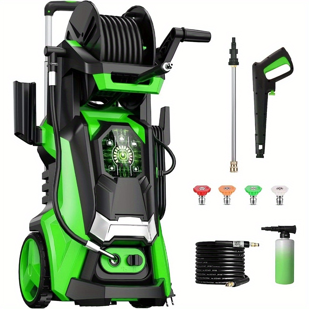 

Ubesgoo Smart Pressure Washer Cleaner, 2.1gpm 3800 Max Psi, For Patio, Car