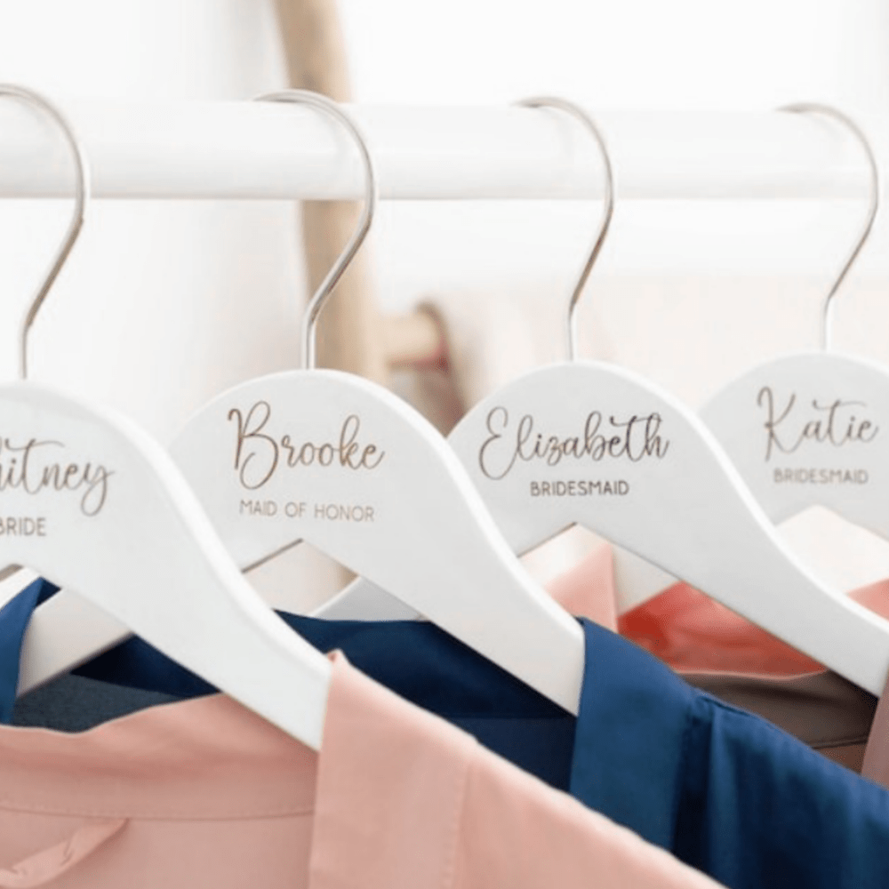 

Personalized Bridesmaid - Custom Name Engraved, Wedding Party & Christmas Gifts