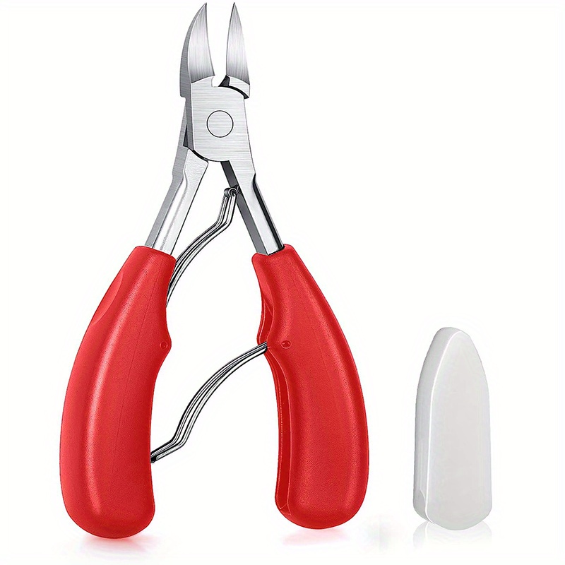 TEMU Nail Clippers For Thick Nails, Tools For Adults With Rubber Handles