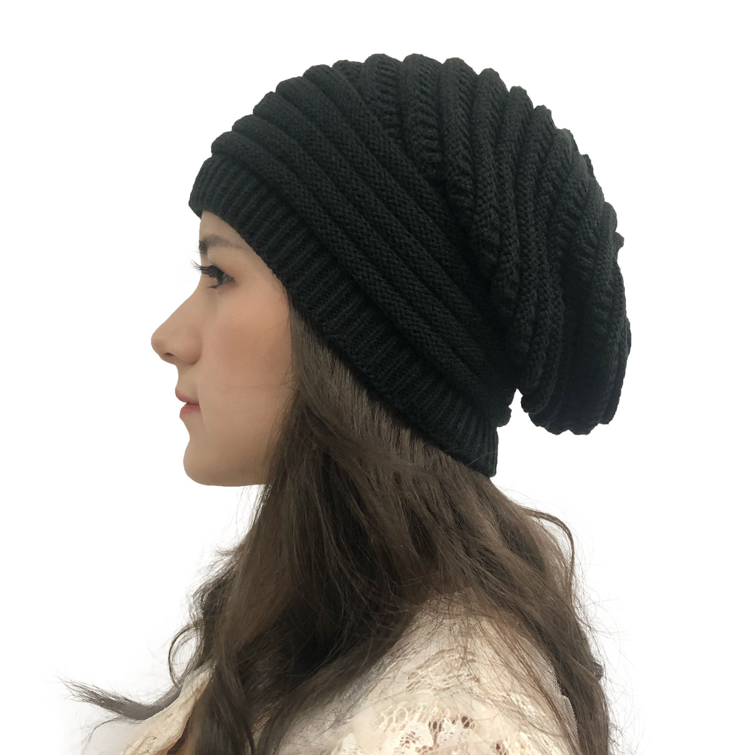 winter ski hat elastic warm skull cap suitable skiing travel  display picture 2