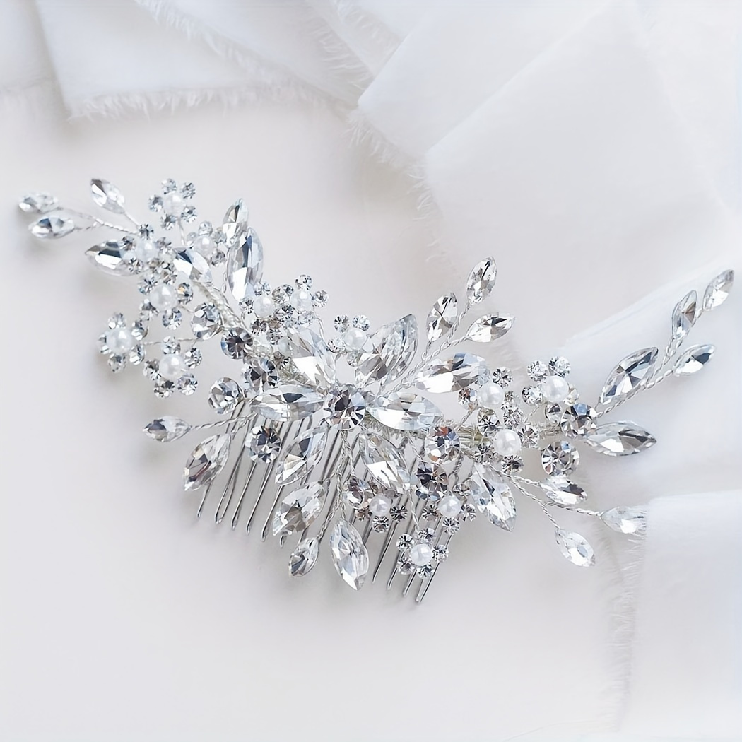 

1pcs Bridal Comb - , Headpiece Accessories For , , And