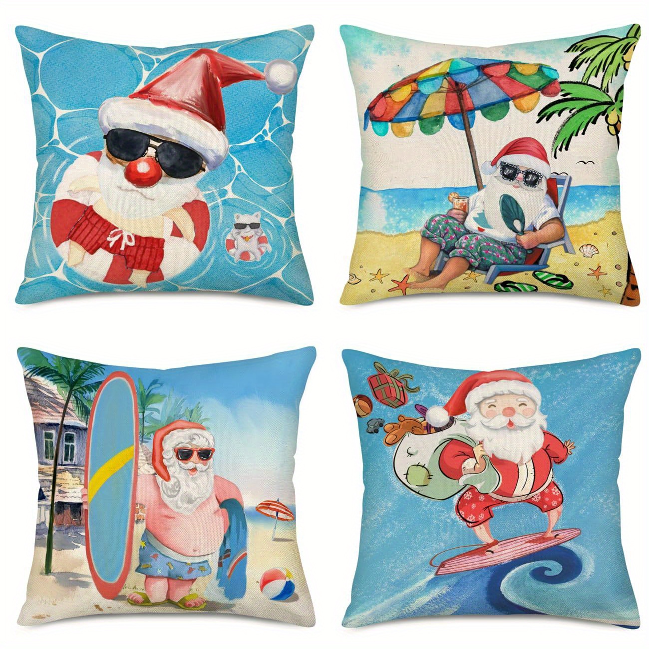 

4pcs Set , 18x18 - & For , , And - Zippered,