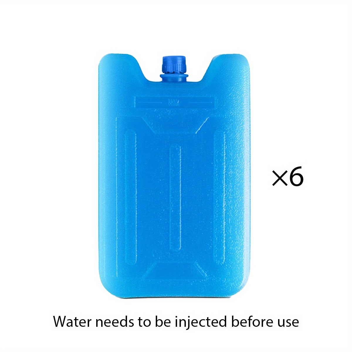 6pcs large cooler ice packs reusable long lasting ice pack