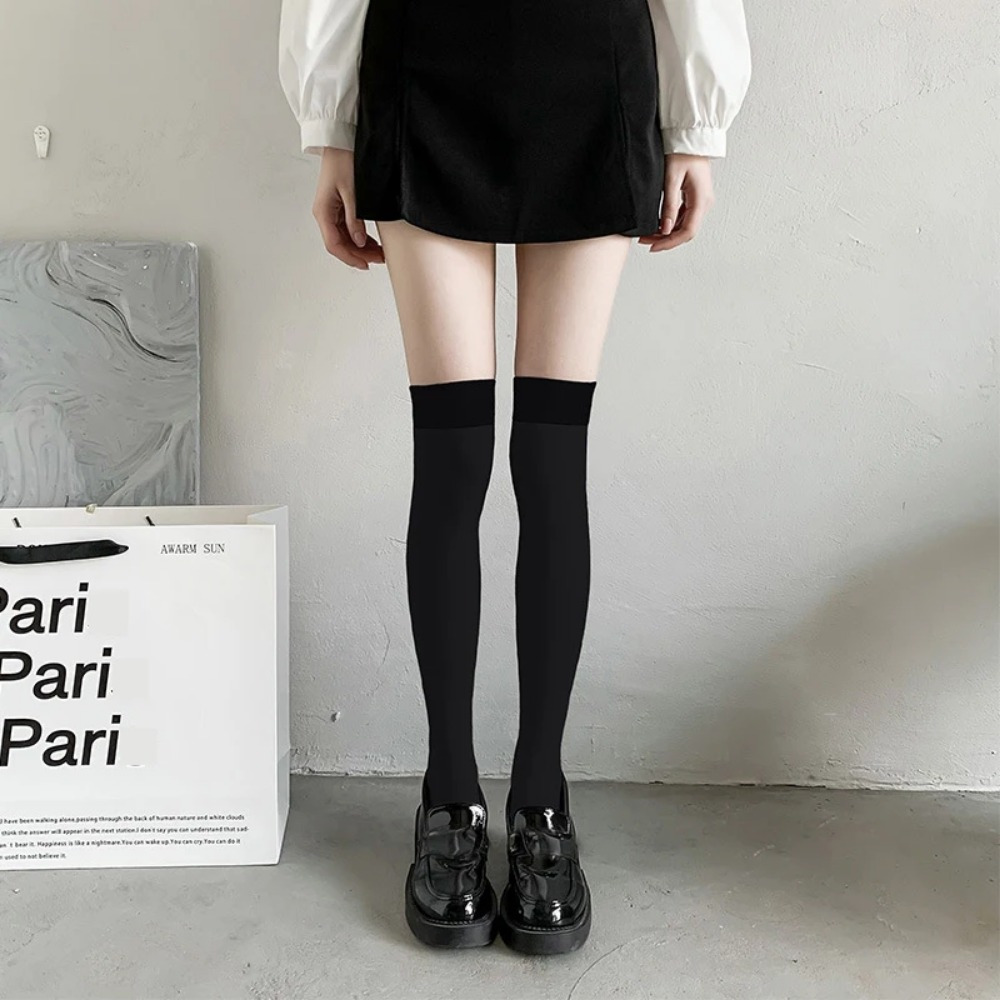 

1/ Extra Long Thigh High Socks, Jk Style Slim Fit Over The Knee Socks, Women's Stockings & Hosiery