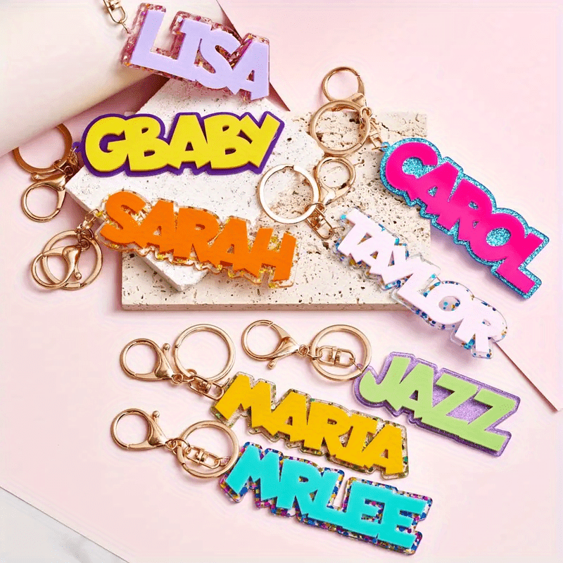 

Personalized Keychain - 3d Keyring - -to-, Halloween, Christmas
