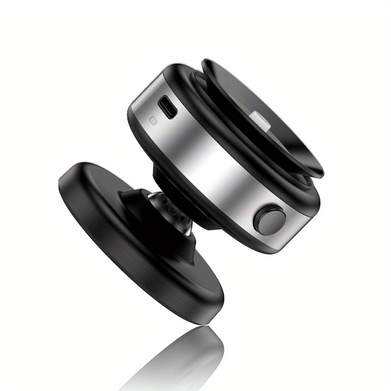 

Magnetic Car Phone Mount - Vacuum Suction, Zinc Alloy, Compatible With All Models For Navigation