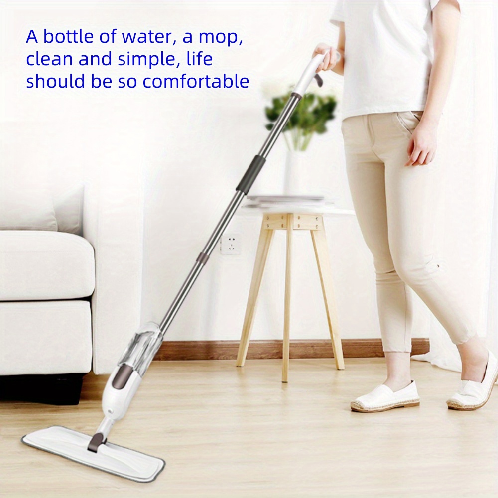 versatile spray mop for wet dry cleaning   hand washable floor mop for bedroom living room bathroom details 6