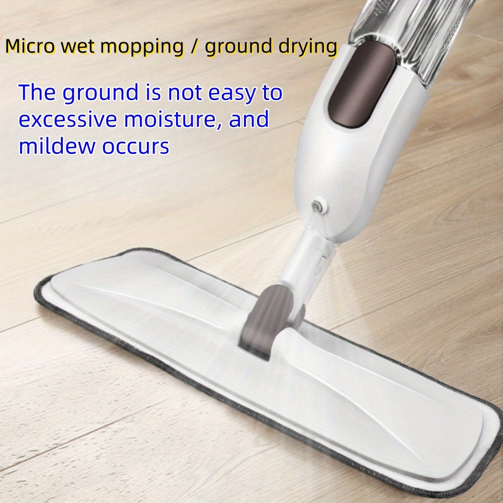 versatile spray mop for wet dry cleaning   hand washable floor mop for bedroom living room bathroom details 9