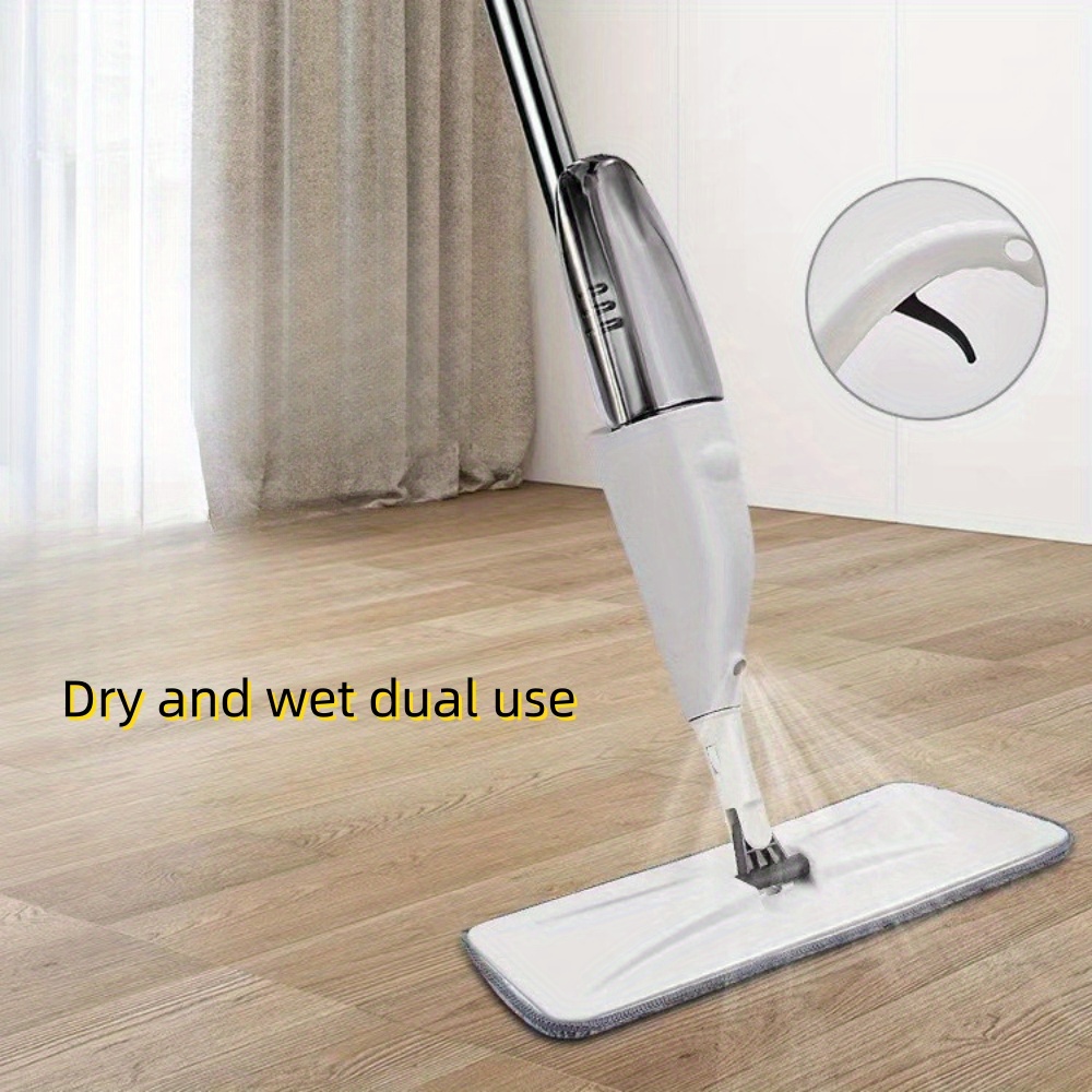 versatile spray mop for wet dry cleaning   hand washable floor mop for bedroom living room bathroom details 10