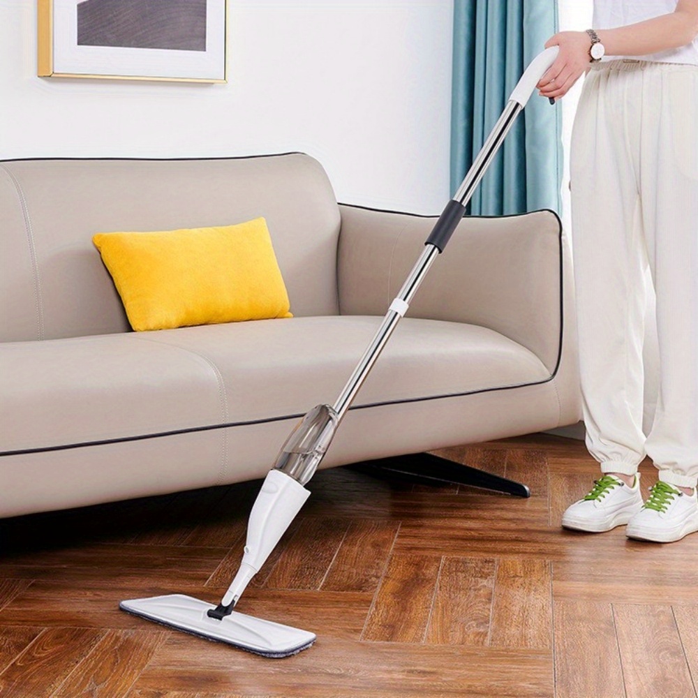 versatile spray mop for wet dry cleaning   hand washable floor mop for bedroom living room bathroom details 13