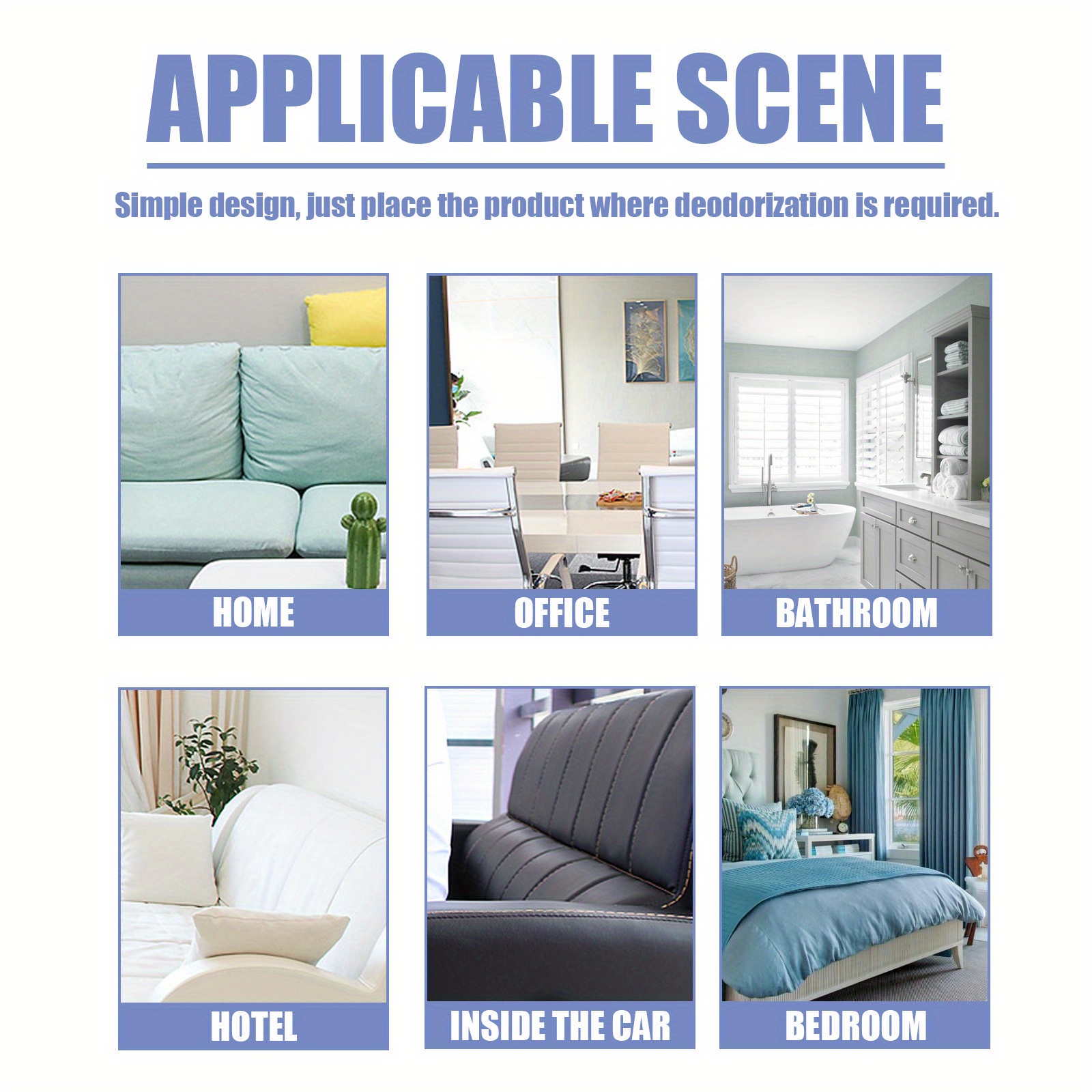 Pet Deodorant Gel Dogs And Cats Body Kennel Clean Odor Air Fresh