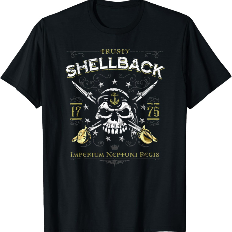 

Skull Neptuni Naval Art T-shirt