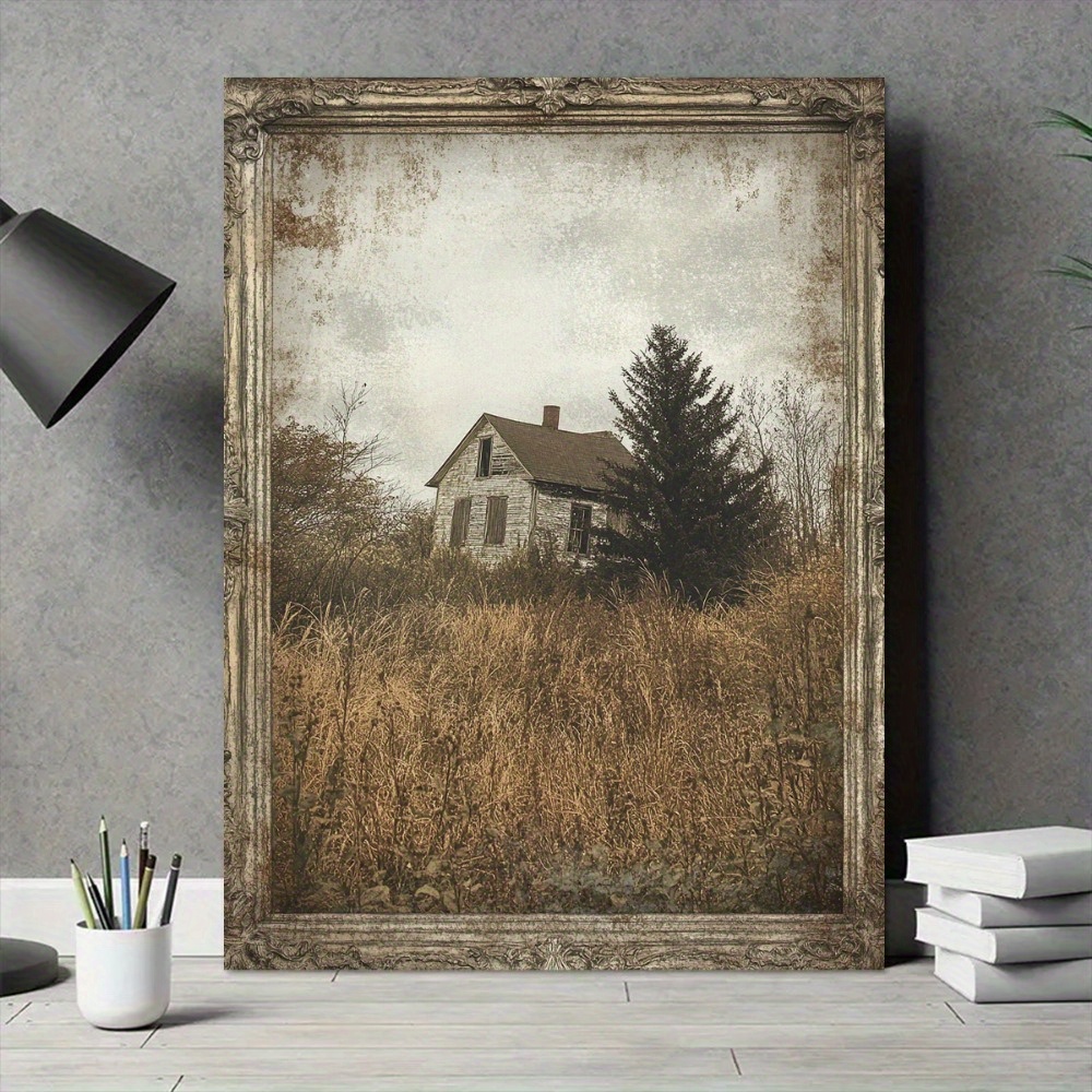 

Wood Frame Canvas Painting Wall Art Print, Waterproof Printed Artwork, Home Decor For Living Room, Bedroom, Office, Kitchen, Dining Room And Bar - Unique Pattern Wall Art Decor.