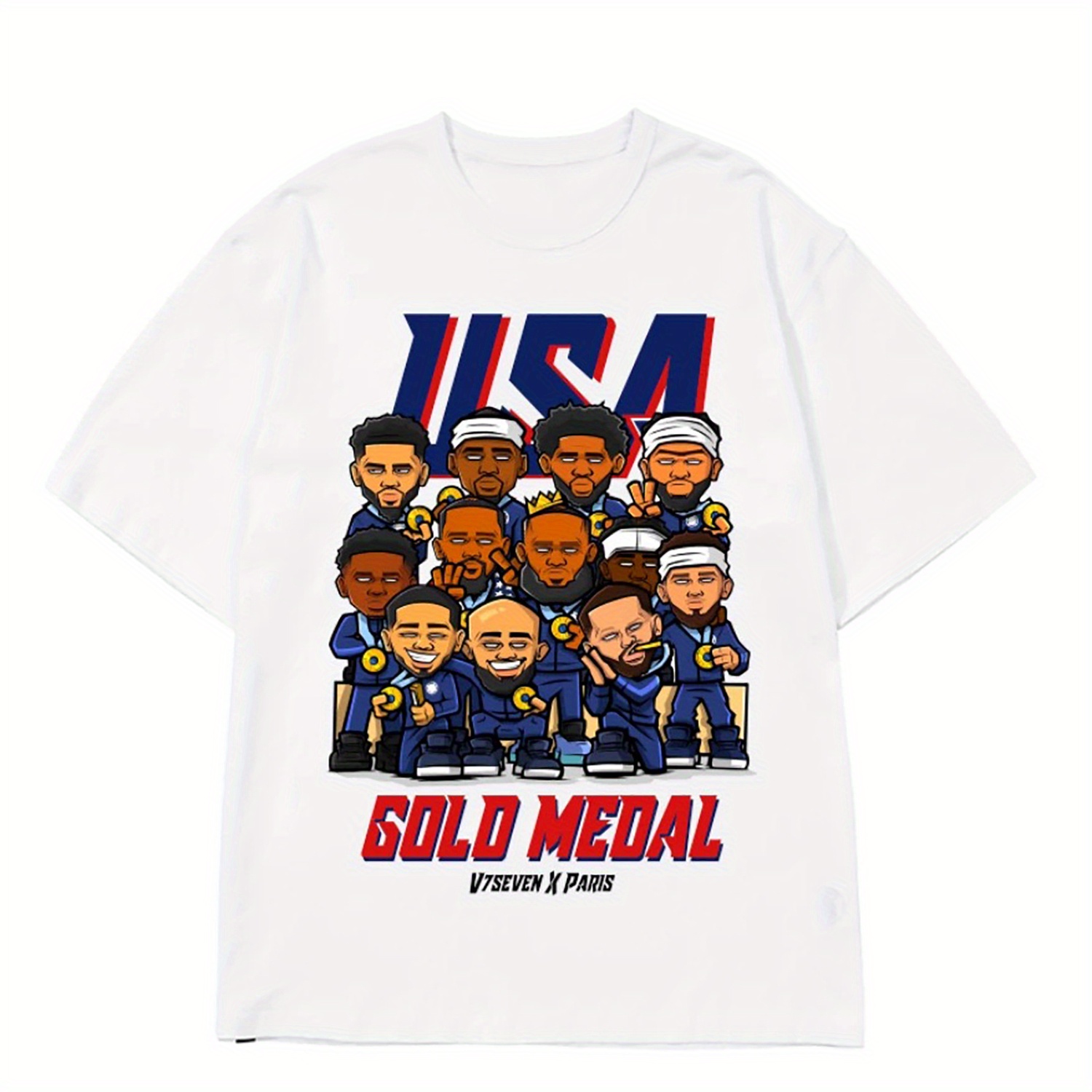 

2024 Classic Poster T-shirt, Soft 100% Cotton, Casual Men's All-match - Printed And Shipped In The Usa