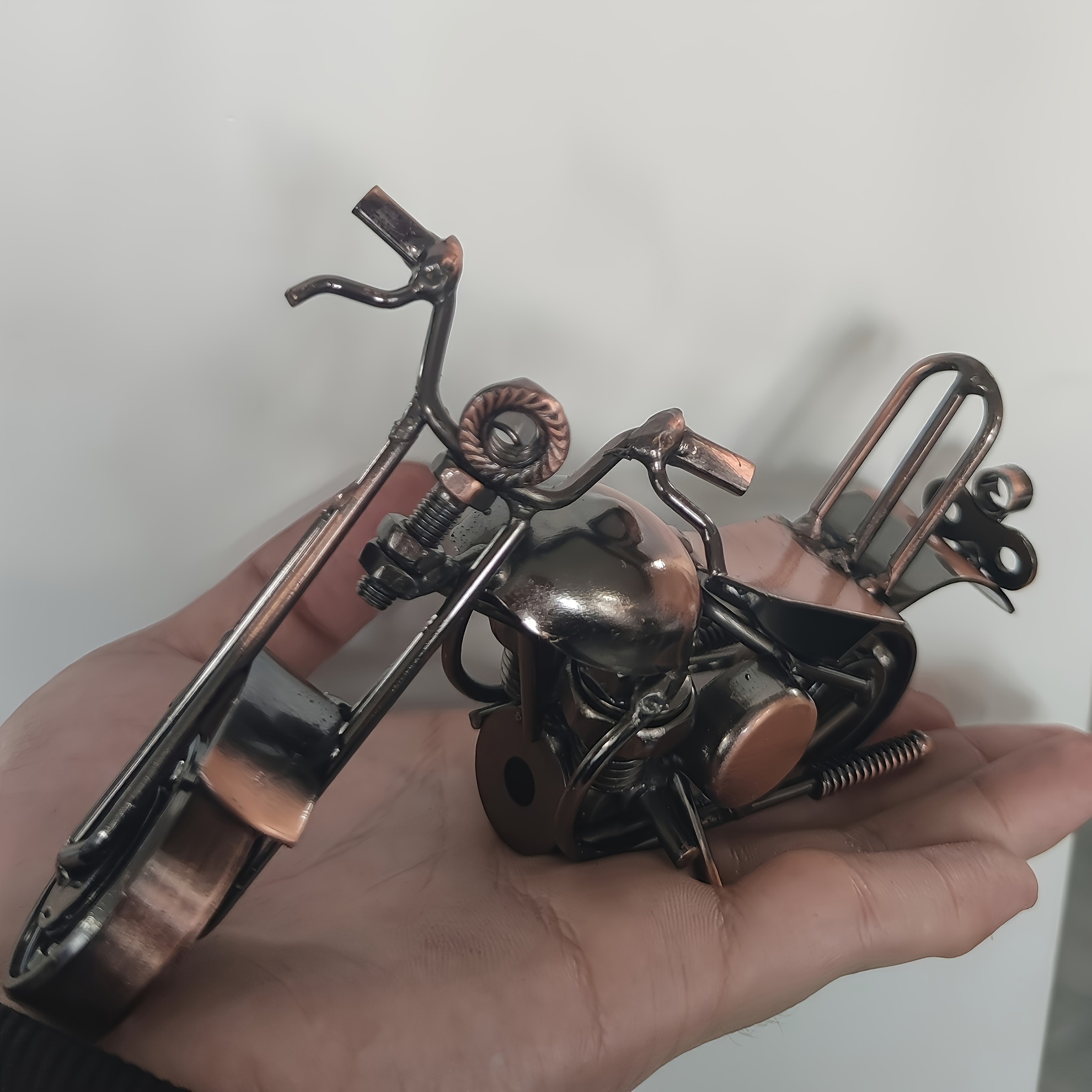 Motorcycle Model - Decor, Artistic Collectible Sculpture For Office & Home, Perfect Gift For Christmas And New Year For Christmas,halloween Decorations,fall Home Decor Collectible Figurines