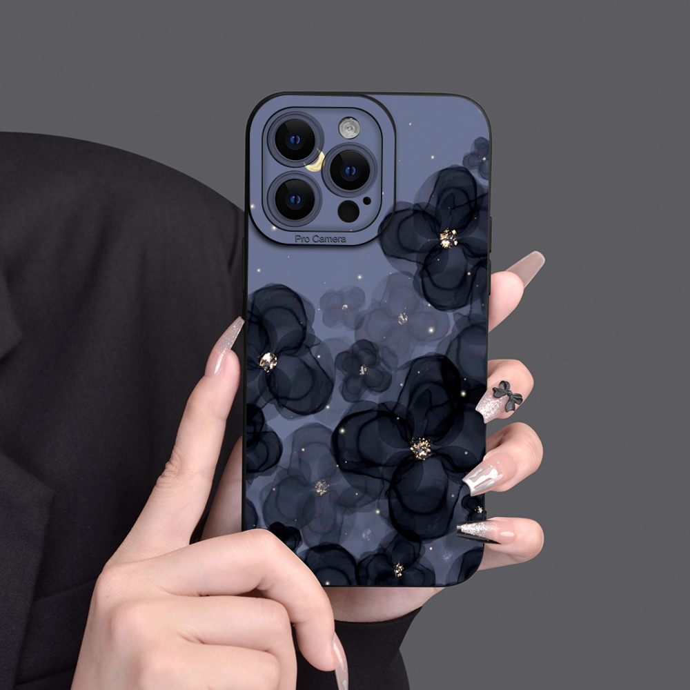 

Mobile Phone Case Full-body Protection Shockproof Anti-fall Tpu Case Color:black For Men Women For Iphone 15 14 11 Xs Xr X 7 8 Pro Max Se