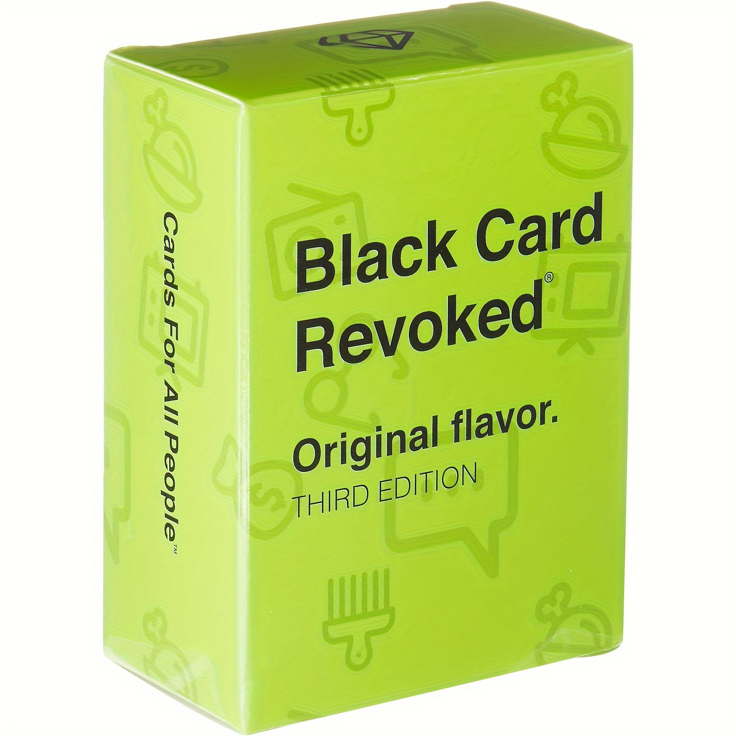 [80pcs Black Card Revoked] 80pcs Black Card Revoked Third Edition | Tabletop Drinking Game Cards, Fun Party Game for Laughter & Debate, Durable Paper Material, for All Ages 14+