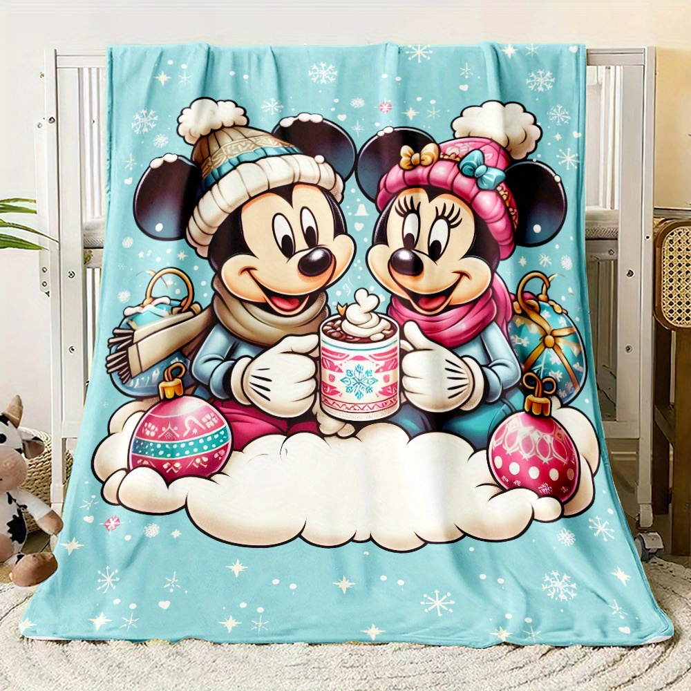 

Couverture en Flanelle Douce et Chaude Mickey Mouse - Légère, Durable pour Canapé, Chambre, Bureau, Voyage | Cadeau Confortable Toutes Saisons pour la Famille & les Amis