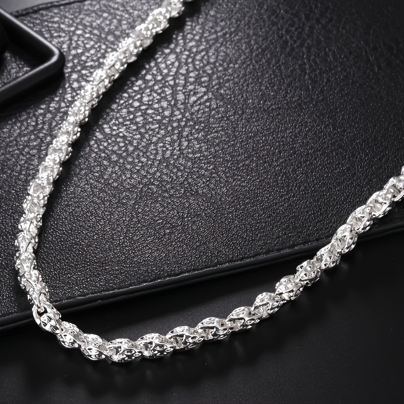 

925 Sterling Silver Thin Flat Snake Bone Chain Necklace - Elegant Jewelry Gift For Everyday Wear And Festive Occasions