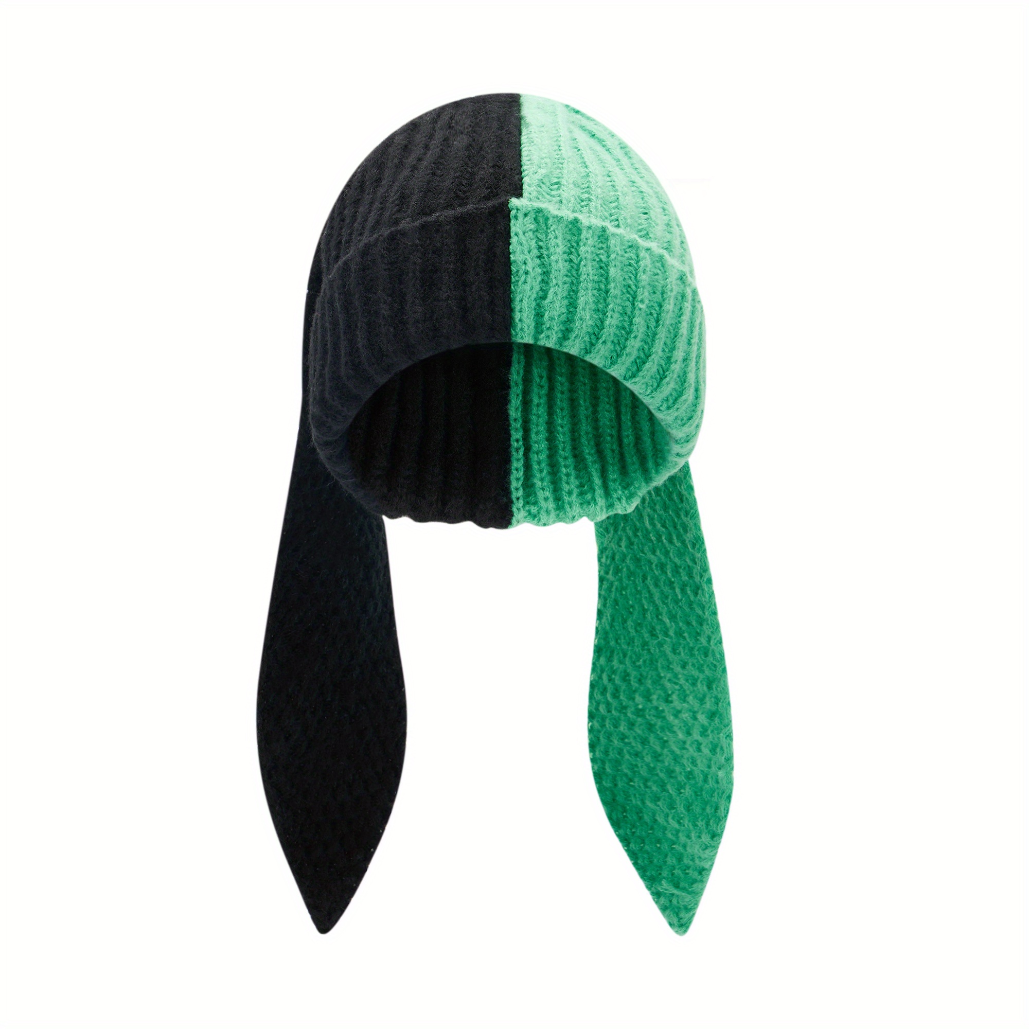 women bunny long ears winter warm slouchy beanie - Temu display picture 1