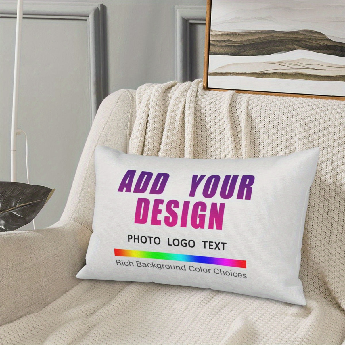 TEMU Custom Pillowcase Personalized Pillow Cover Customized Standard Square Throw With Picture Text Photo Gifts For Birthdays Anniversaries