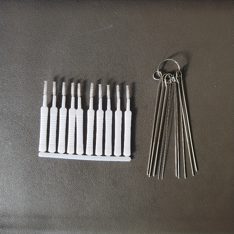 Image of Use 2 Sets Of Shower Head Cleaning Tools, Shower Head Cleaning Brush For Cleaning Small Holes, And Functional Shower Head Cleaning Tools For Small Hole
