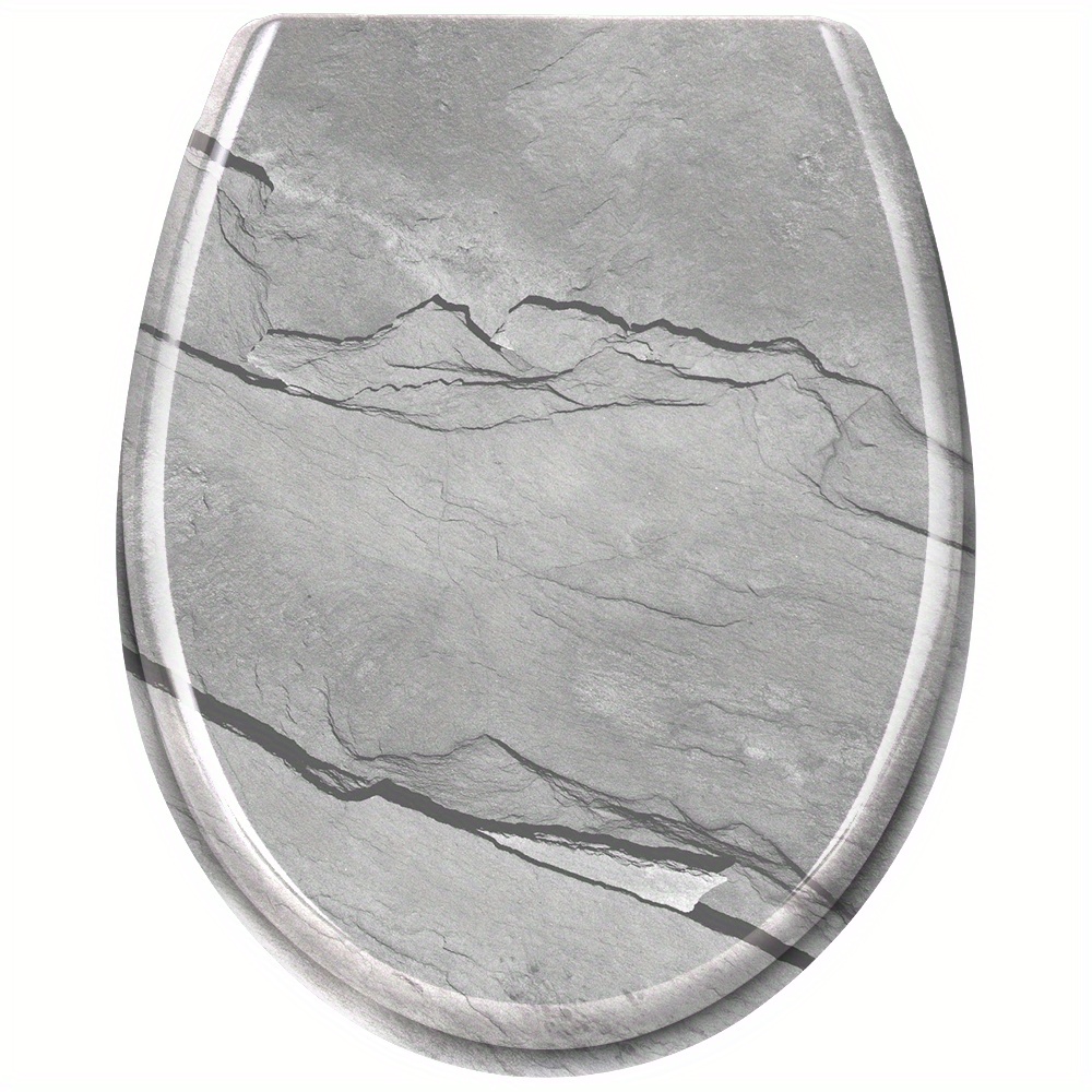 Soft Close Toilet Lid - Multiple Pattern Options, Universal Standard Toilet Bowls, Comfortable & Durable