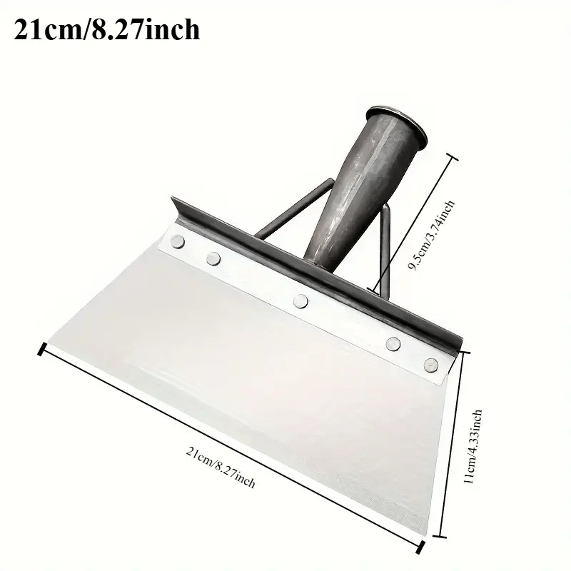TEMU 1pc Extendable Multifunctional Garden Shovel, Household Cleaning Shovel, Outdoor Garden Cleaning Shovel,, Yard Weeding Tool Shovel, Durable