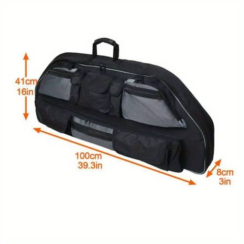 40 inch composite bow box archery bow protector bracket shooting equipment oxford cloth outdoor large capacity storage bow and arrow bag