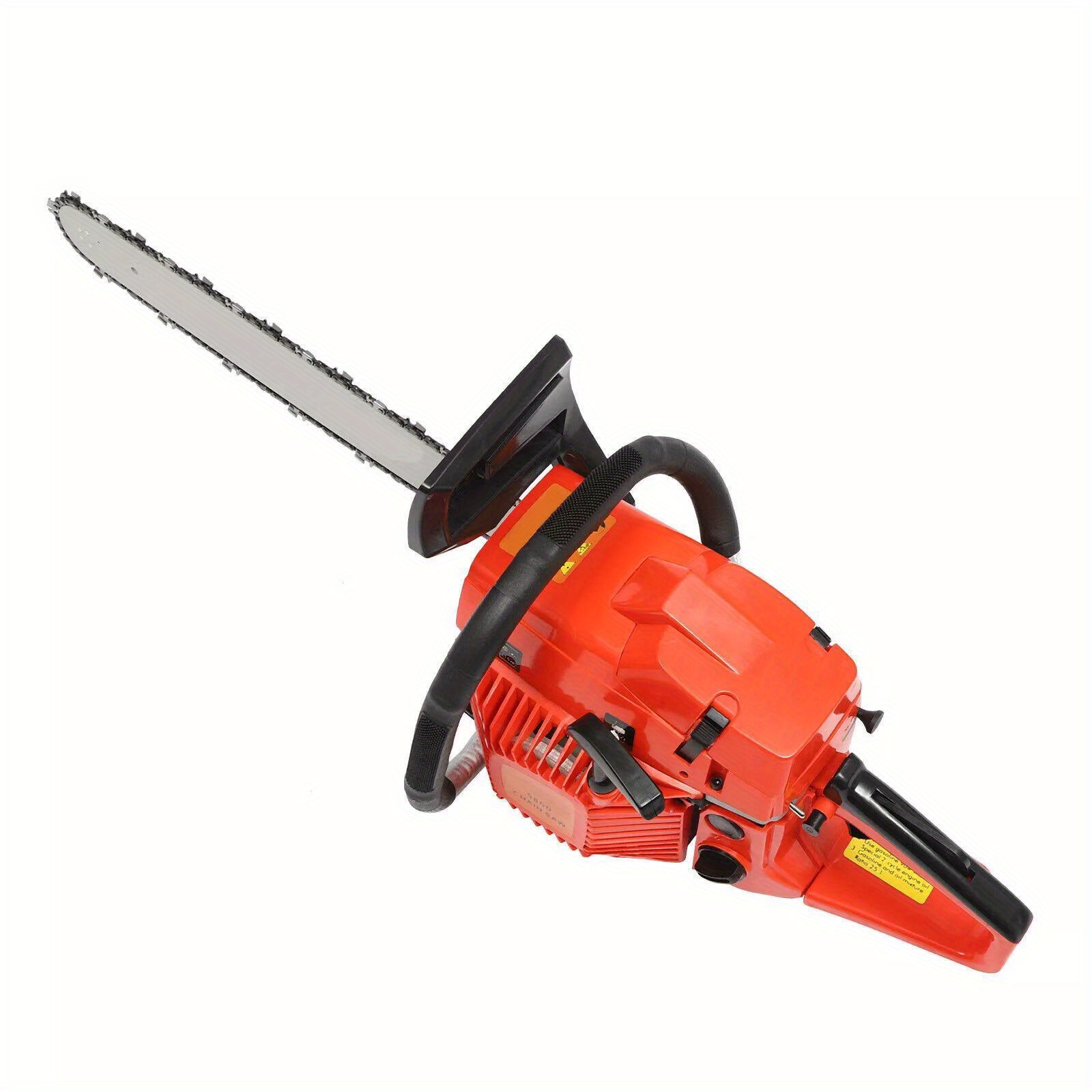 

1pc 20-inch 58cc Two-stroke Gas-powered Chainsaw, Metal Construction, Wood Cutting Tool With Disc Blade Included, Manual , No Battery Required