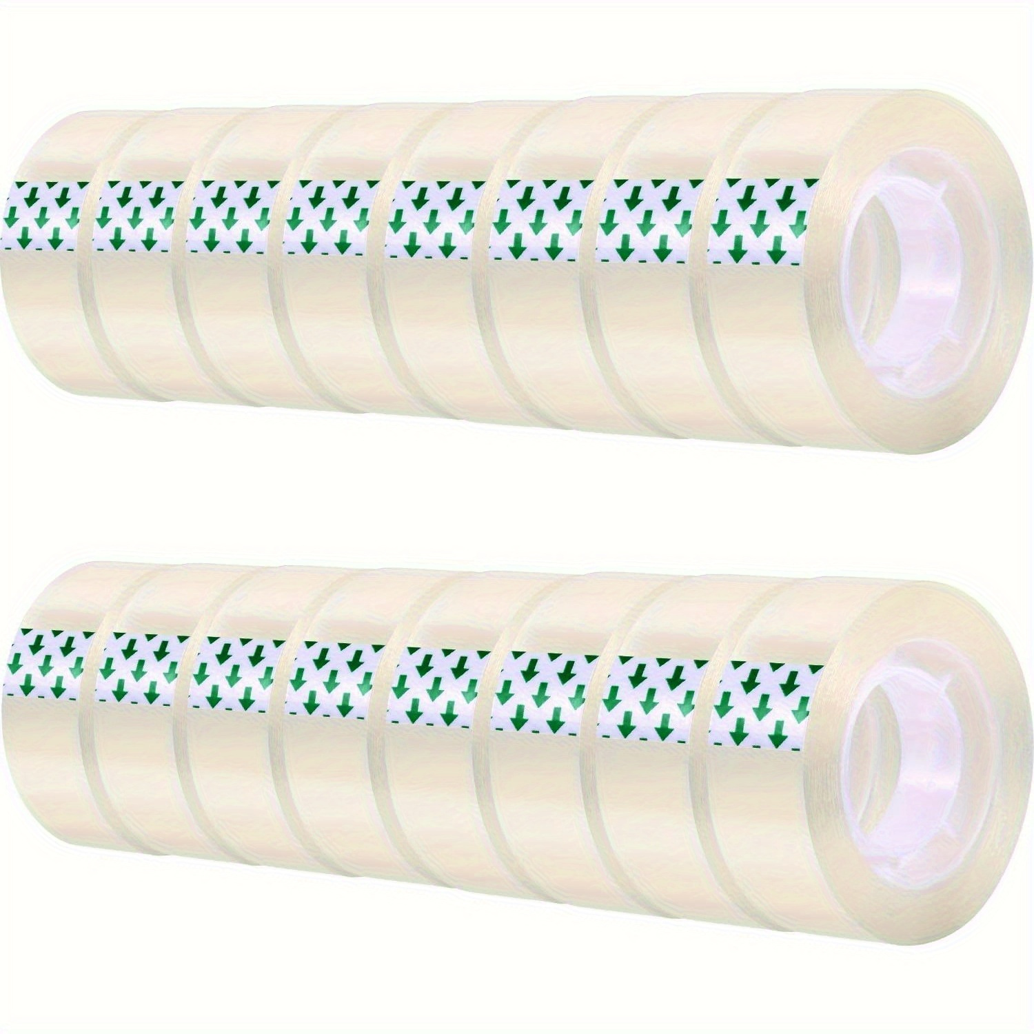 

18 Rolls Of Clear Refills - 3/4 X 1102 Adhesive For , , , And Use - , Removable, And -free