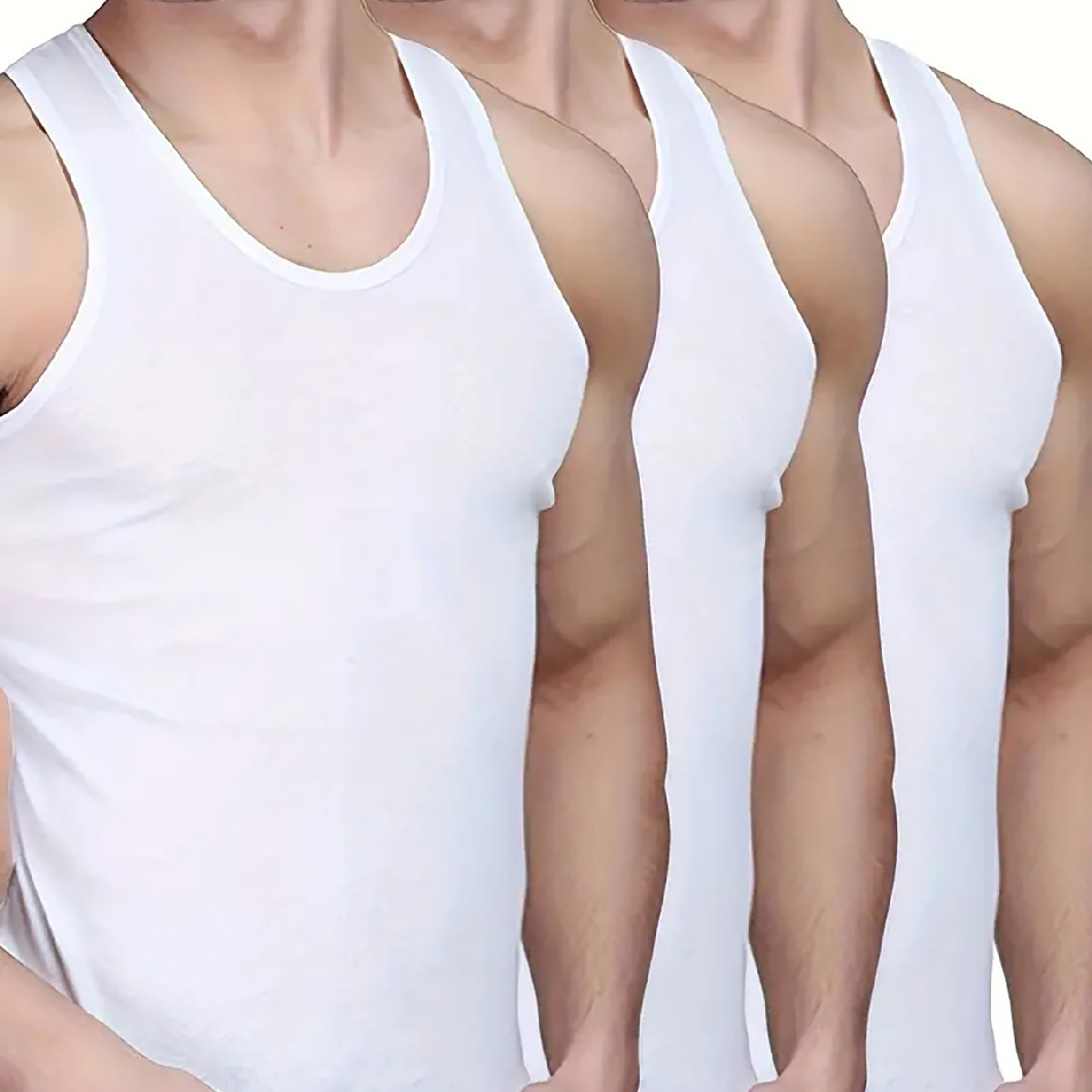 

Men's Narrow Shoulder -pack Vest T-shirt Tops