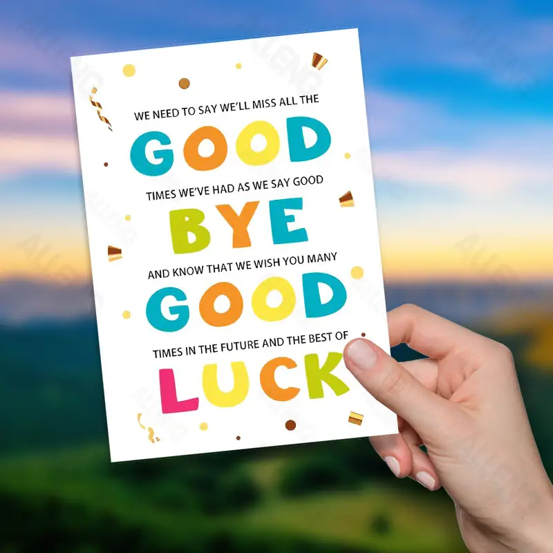 allegn farewell greeting colleague goodbye good luck note - Temu allegn-farewell-greeting-colleague-goodbye-good-luck-note-temu