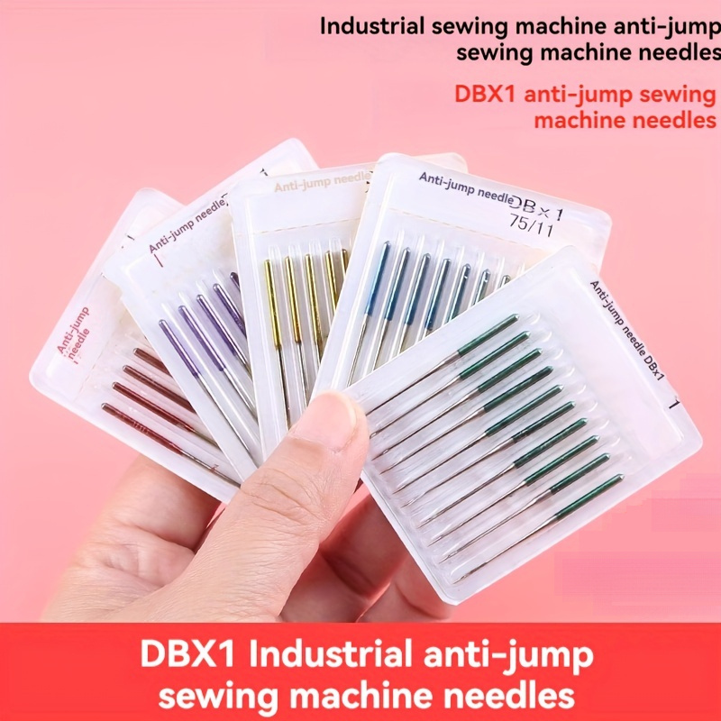 

Industrial Anti-jump Sewing Machine Needles Set Of 10 Pieces - Universal Sharp Needles For Stretch Fabric