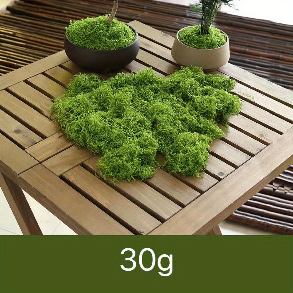 Artificial Moss Grass Turf In 30g, 50g, And 100g For Landscape Bonsai Projects, Perfect For Micro Landscapes. Ideal For 's Day And Easter Decorations