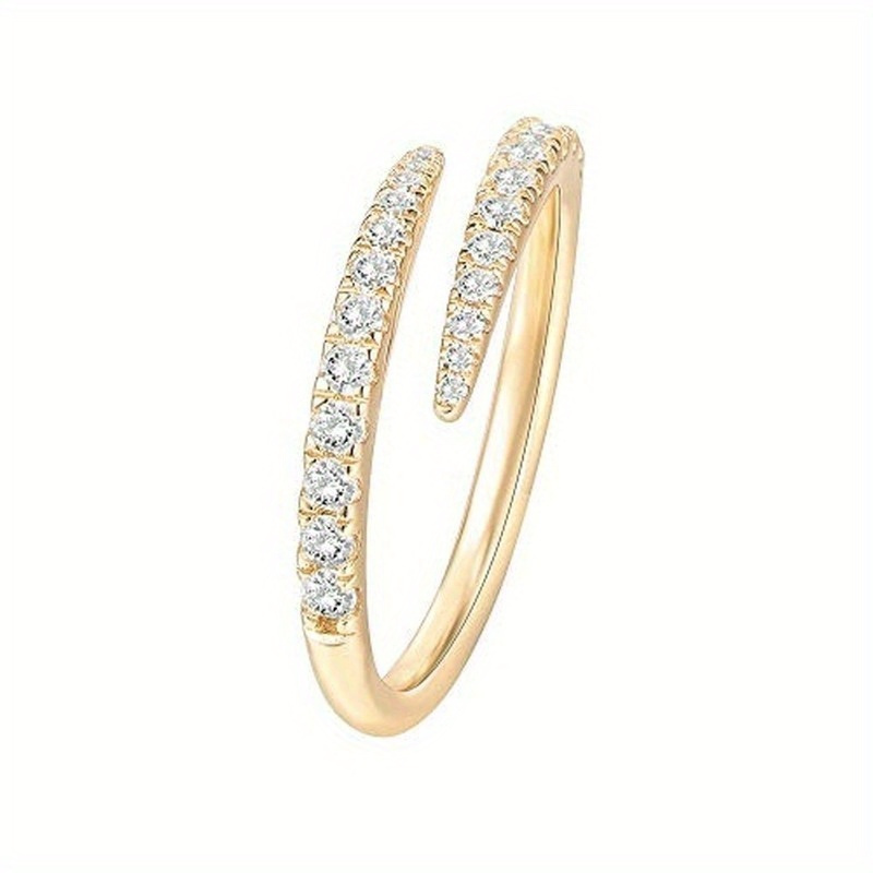 Adjustable Twist Wedding Band Ring for Men and Women