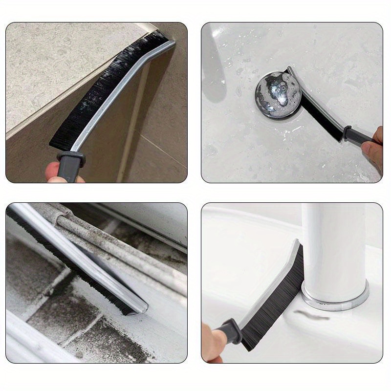 1  functional long handle cleaning brush for bathroom toilet kitchen no power needed versatile   and crevice scrubbing tool for home use details 0