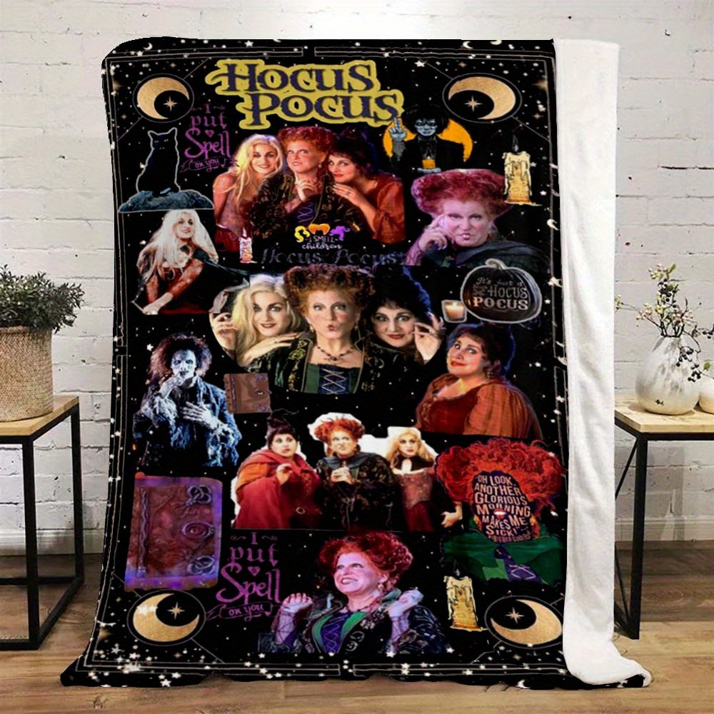 

Themed Polyester Throw Blanket - Soft Seasonal Office Chair Cushion, Gift, Cozy Flannel Fleece Blanket