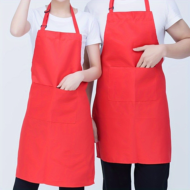 1pc striped chef apron   kitchen chef work clothes apron coffee shop long neck hanging   apron kitchen supplies details 4