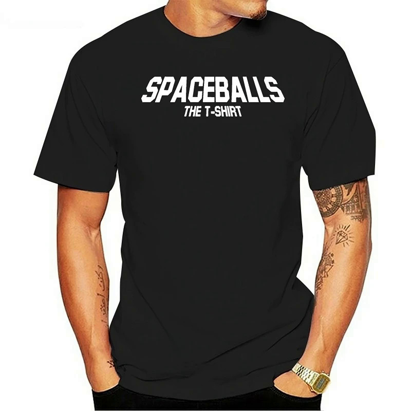 

Spaceballs Retro Rock Band Classic Printed Tshirt Hip-hop Street Fashion Teeshirt