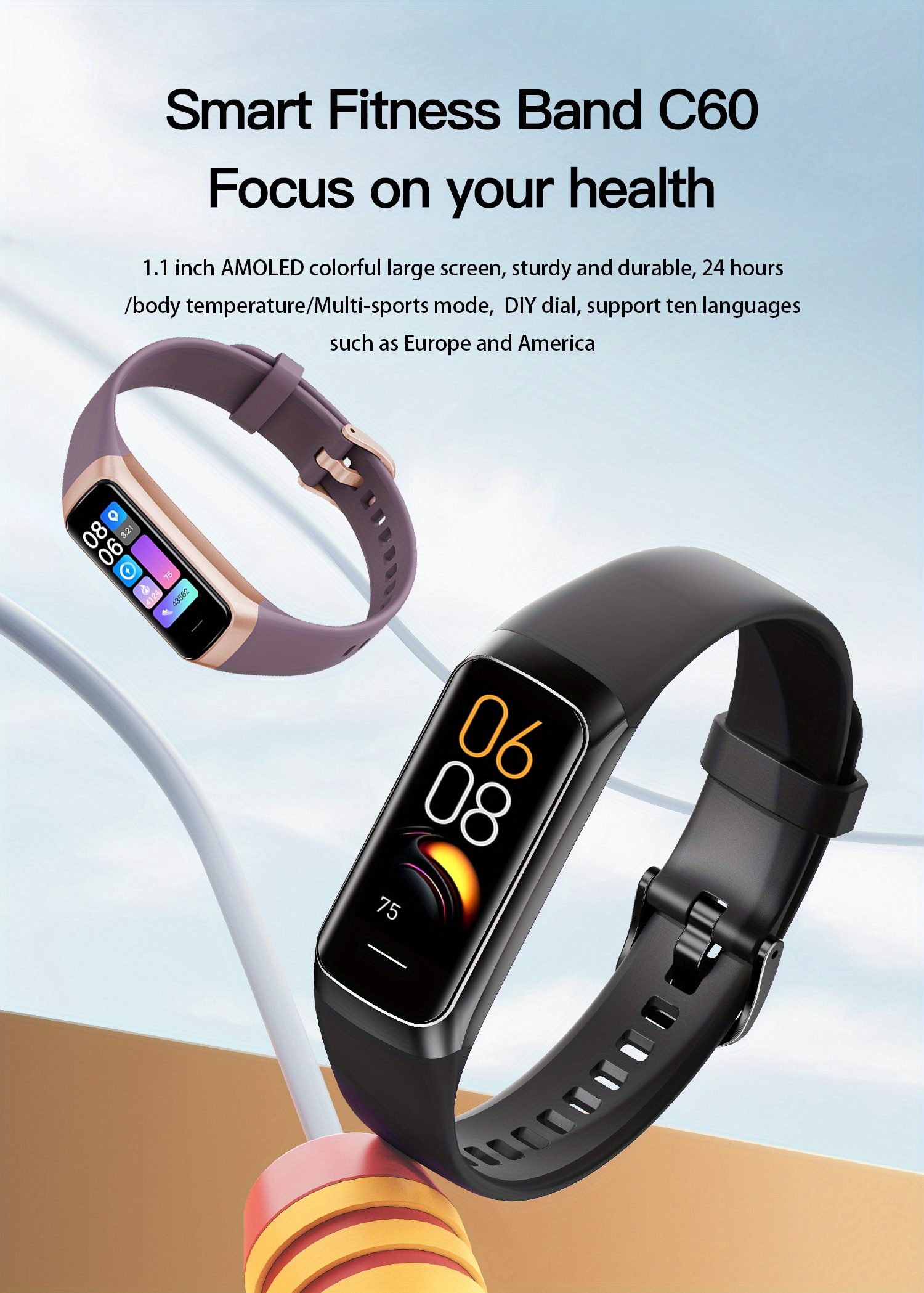 LIGE Sport Watch Image 2