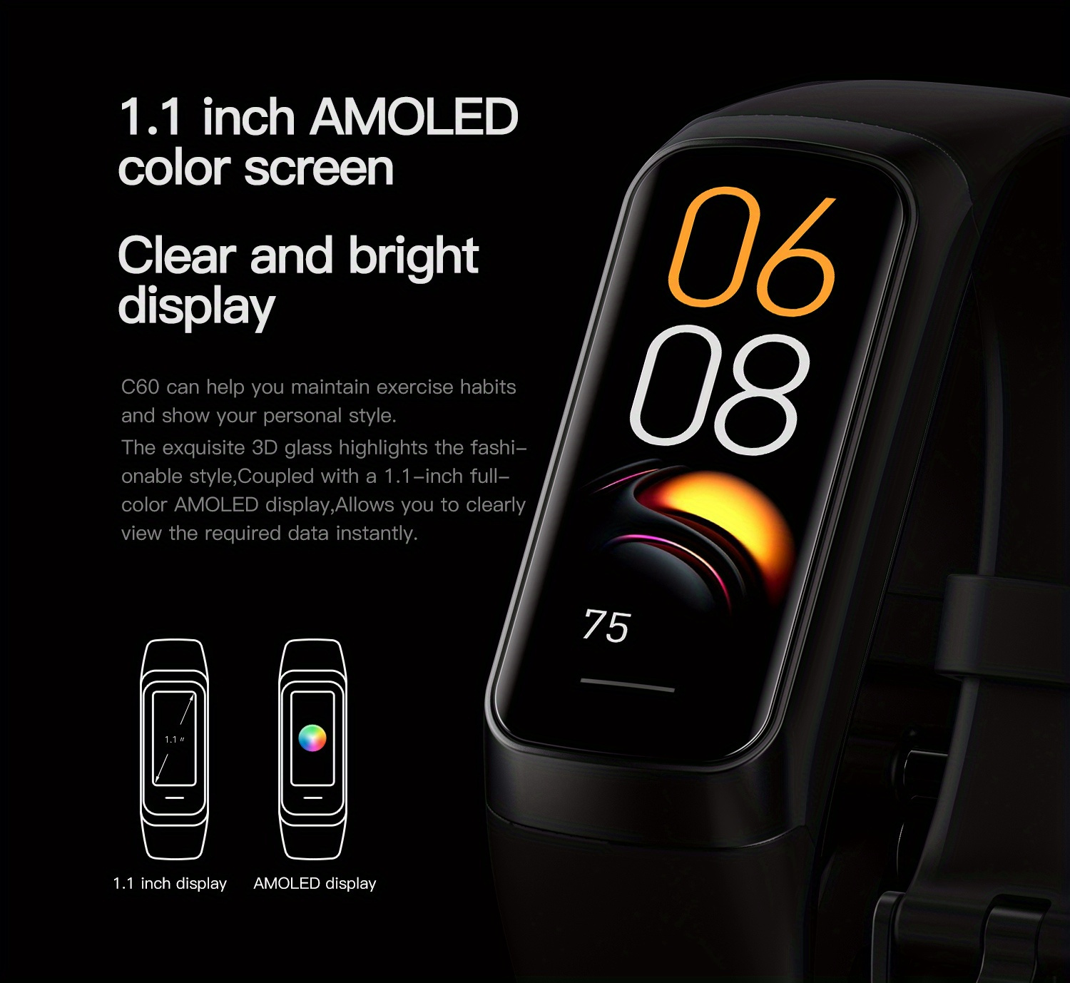 LIGE Sport Watch Image 1