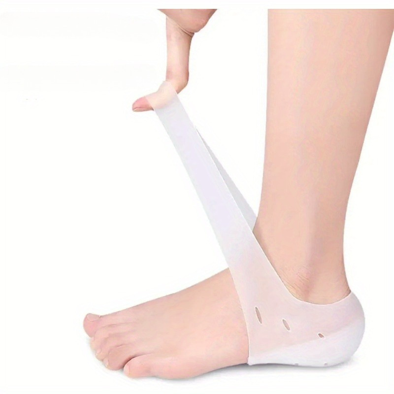 

1 Double Heightening Heel Pad Insole, Gel Invisible Heightening Pad, Arch Support, Heel Protection