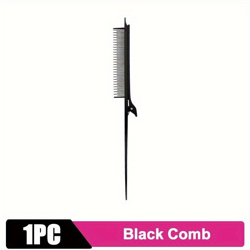 1pc, Highlighting Comb, High Gloss Comb, Multi-functional Plastic Hair Salon , Styling Comb, Hair Clip Braiding For Tools