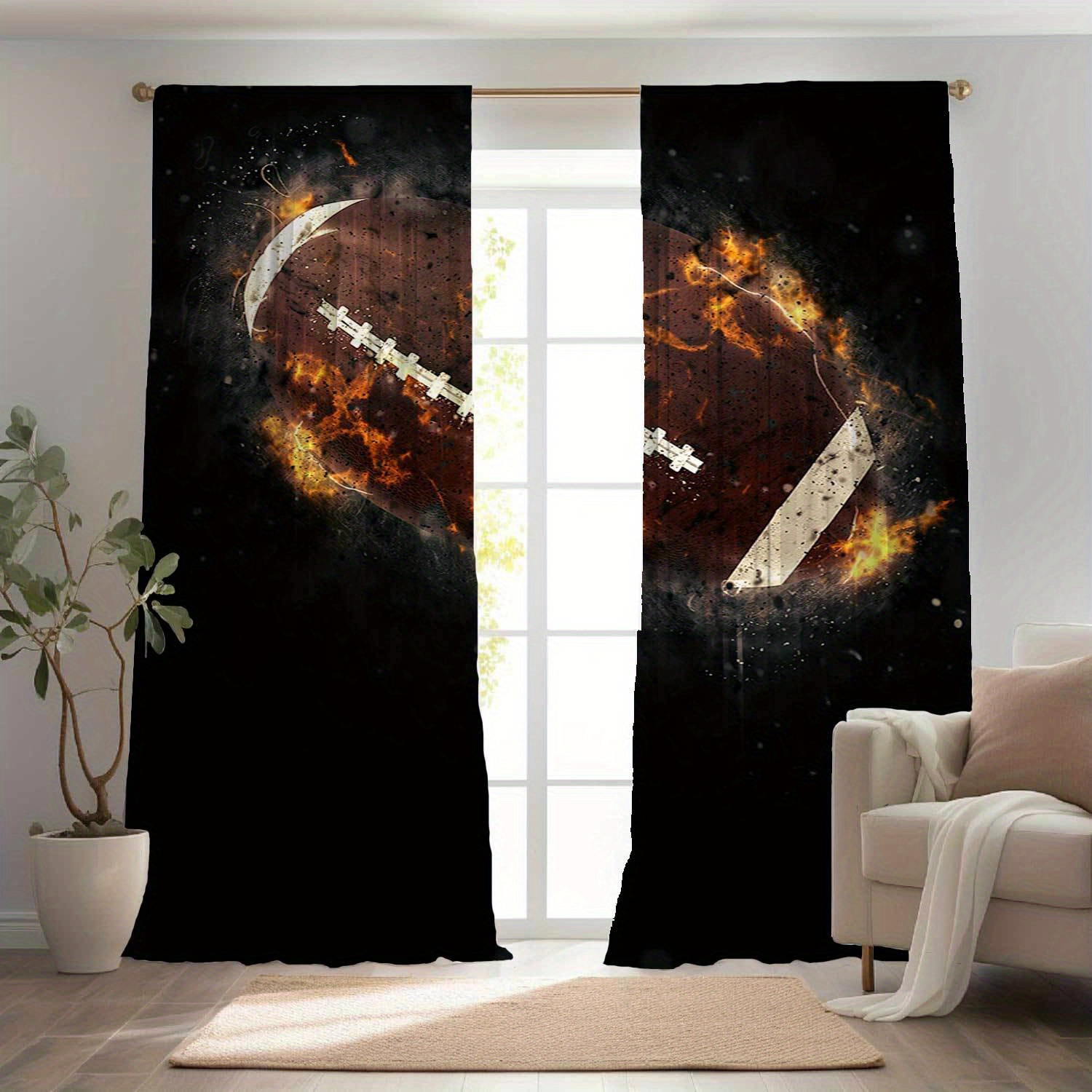 

Print Curtains: Artistic, Durable, And Easy To Hang For Your Living Room Or Bedroom