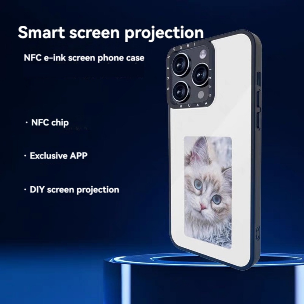 Ink Screen App Phone Case E-ink Screen Smart NFC APP Refreshes