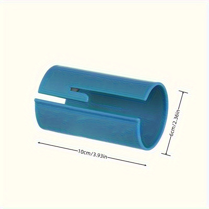 1pc Mini Round Paper Cutter - Portable Pocket Paper Trimmer, Silicone Material, Ideal for Crafts, Gift Wrapping, No Battery Needed, Perfect for Winter, New Year