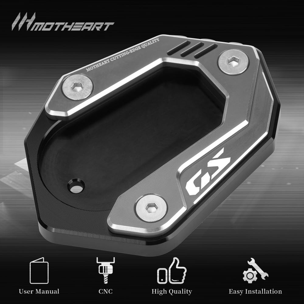 

Motorcycle Pad For F750gs F800gs 2024-adventure F900gs F850gs Ground Protector Side Stand Foot Extension Plate Support Accessories