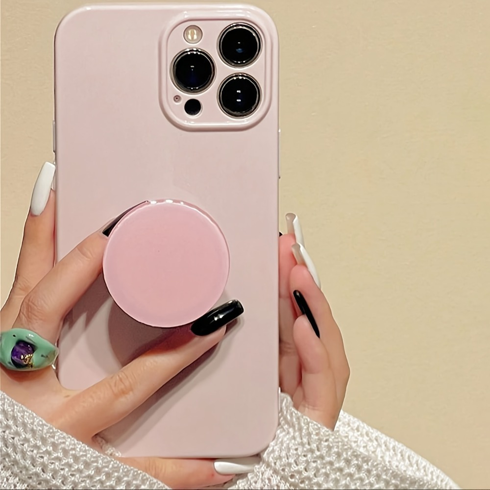 

-shaped Phone Grip - - Stand For Women, Plastic
